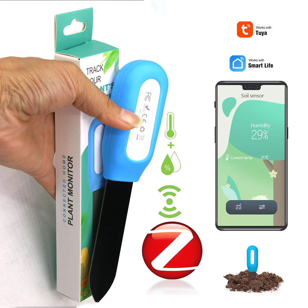 Smart Garden Devices - مستشعر التربة زيجبي الذكي للمنزل والحديقة