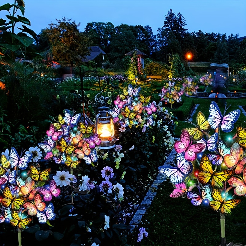 Smart Zen Garden - أضواء حديقة الفراشة LED بالطاقة الشمسية