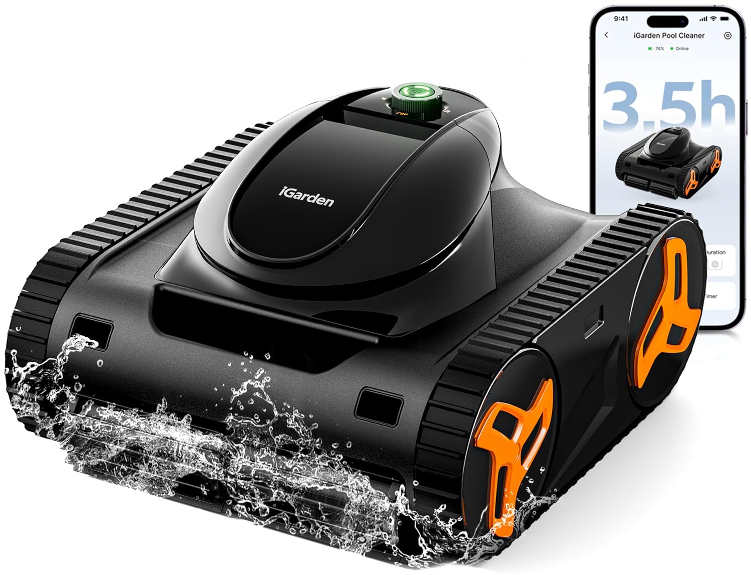 Smart Garden Outdoor - منظف حمامات سباحة روبوتي من سلسلة