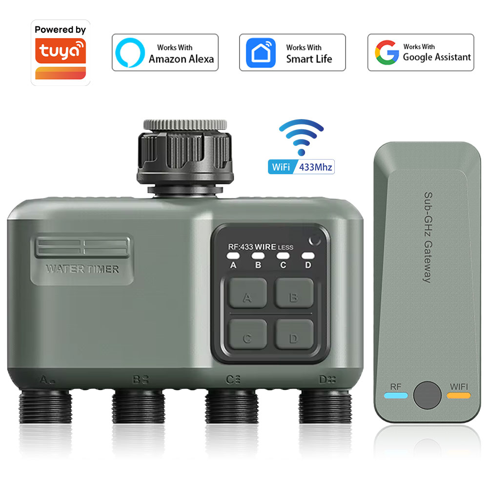 Smart Garden Outdoor - مؤقت ري رقمي قابل للبرمجة بـ
