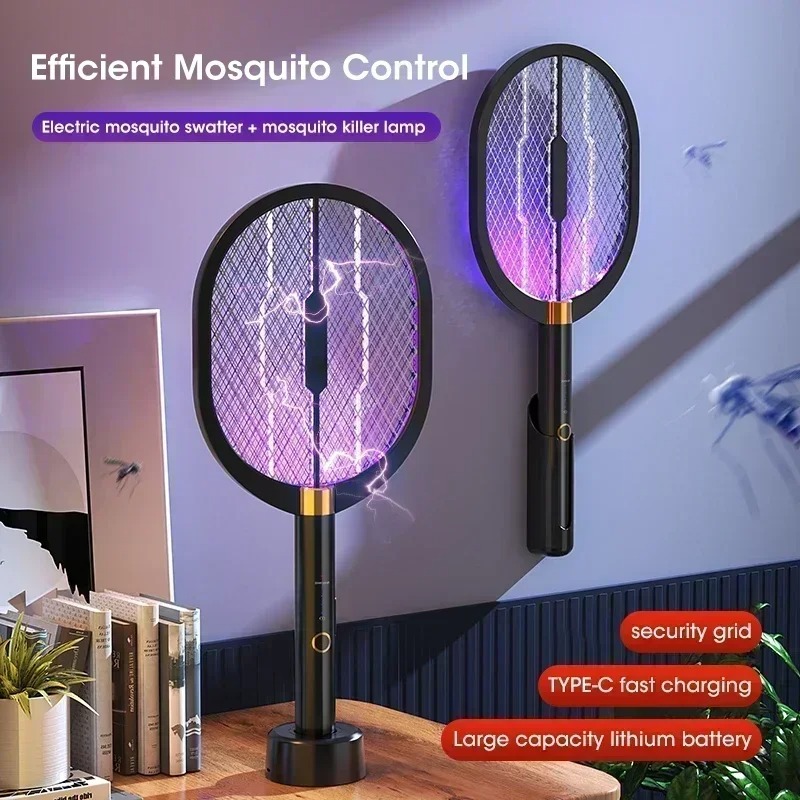 Smart Garden Indoor - مضرب كهربائي قابل لإعادة الشحن بقوة