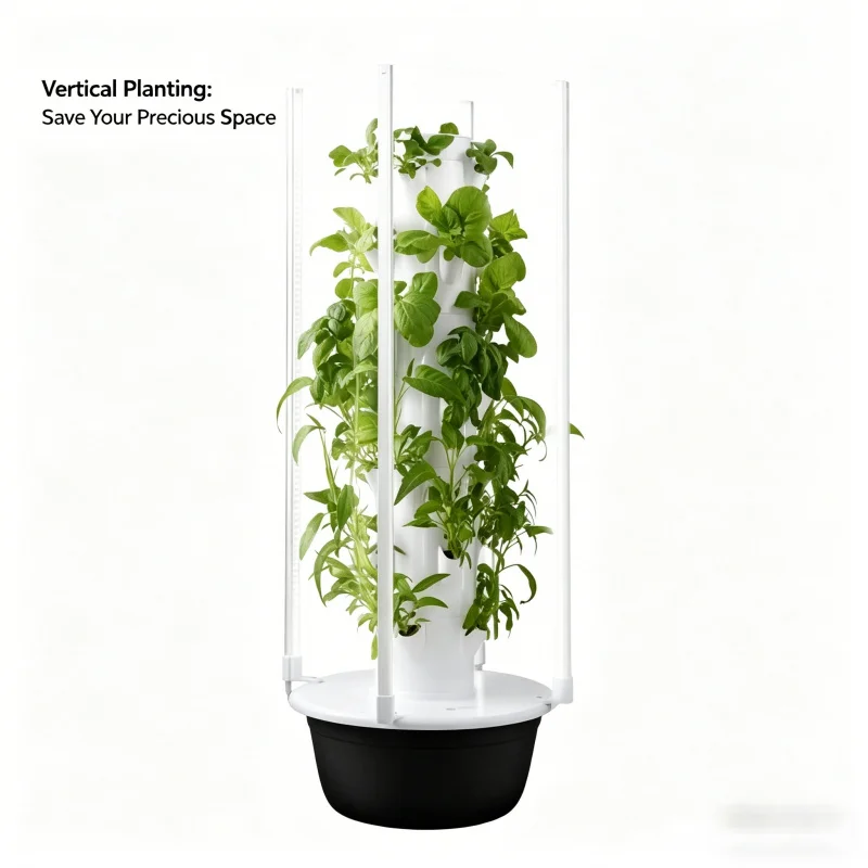 برج زراعة مائية ذكي بخمس طبقات - مراجعة Smart Garden Indoor وسعره