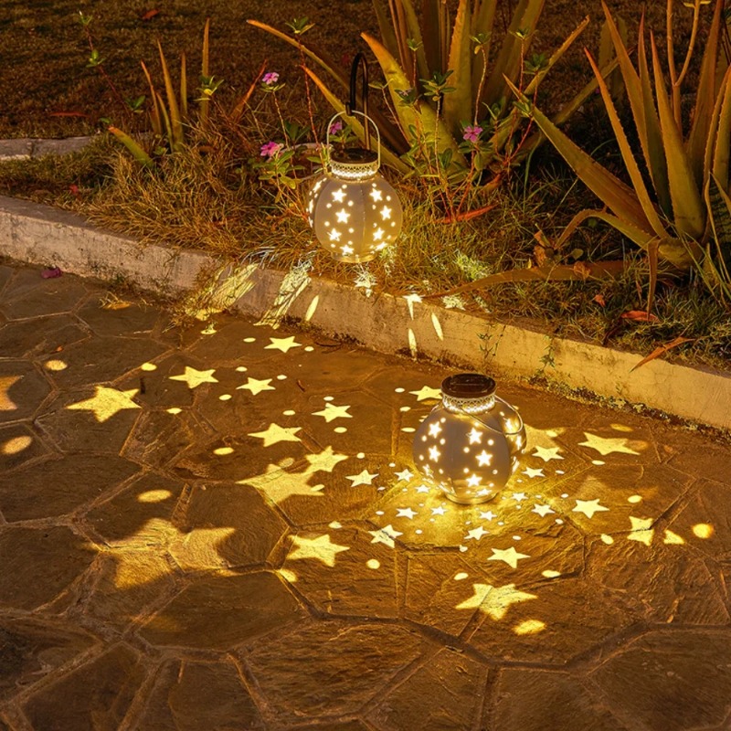 مصباح حديقة على شكل نجمة، أضوا - مراجعة Smart Zen Garden وسعره