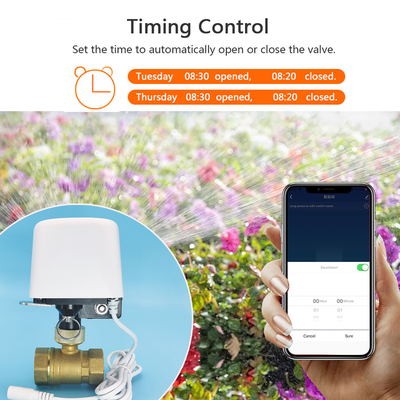 صمام مياه ذكي 1/2 بوصة 3/4 بوص - مراجعة Smart Garden Outdoor وسعره