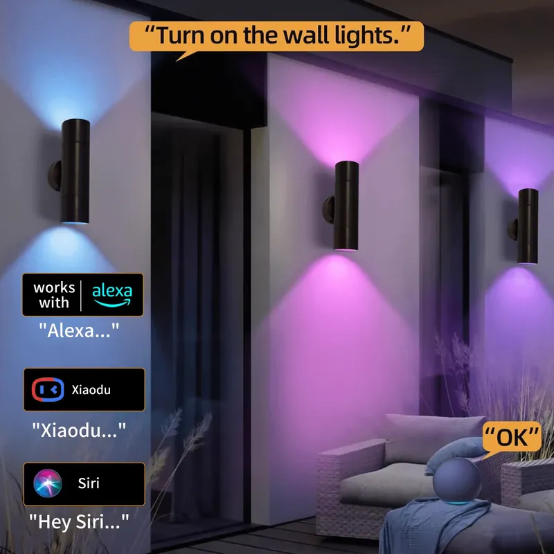 مصباح جداري خارجي LED من النحا - مراجعة Smart Garden Outdoor وسعره