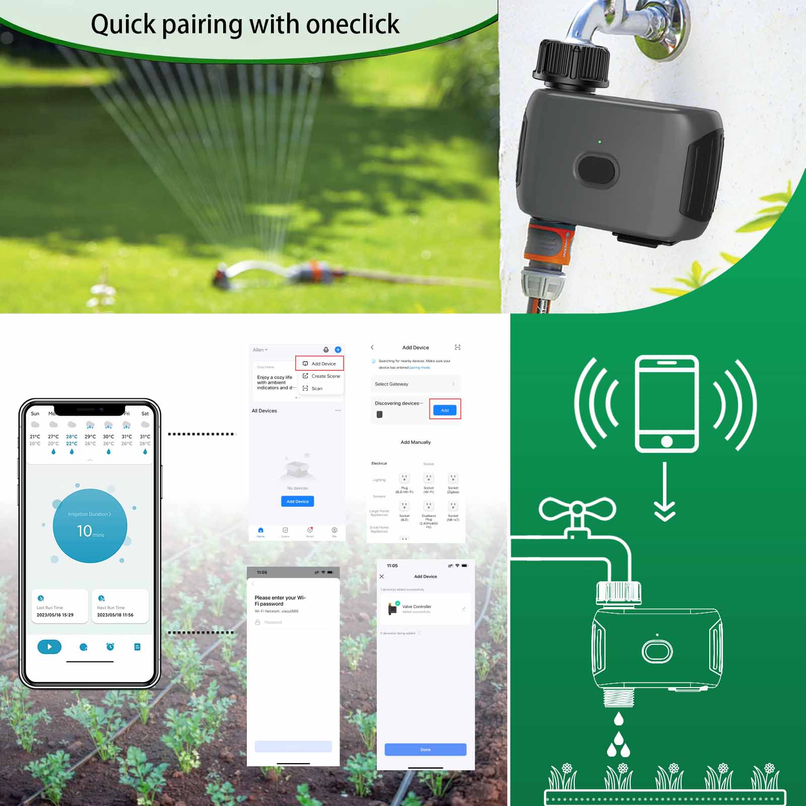 مؤقت ري أوتوماتيكي ذكي من INSO - مراجعة Smart Garden Devices وسعره