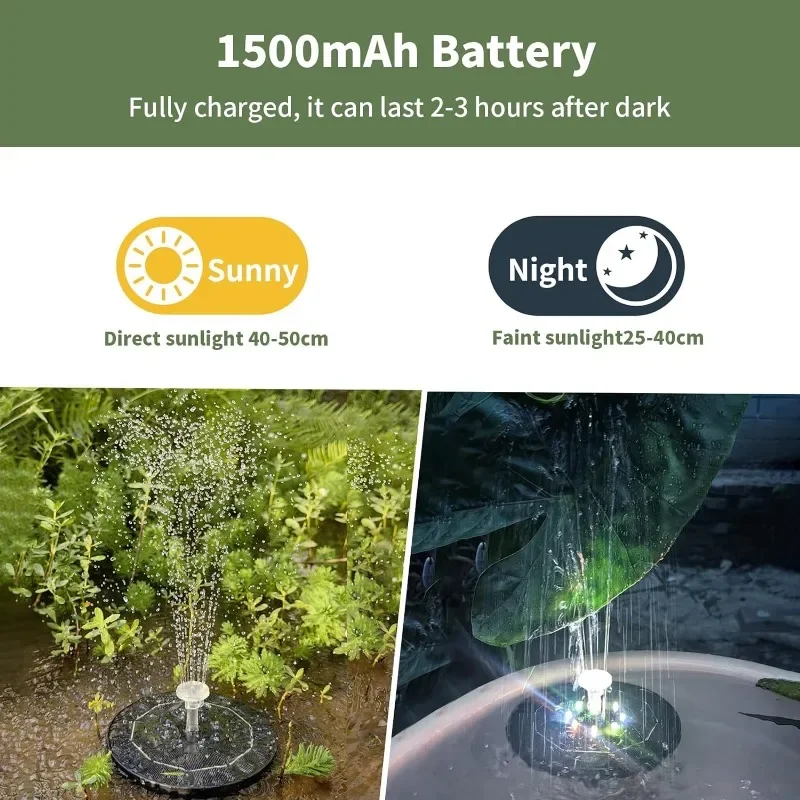 مصباح حبر LED دوار شمسي ، 7 أل - مراجعة Smart Zen Garden وسعره