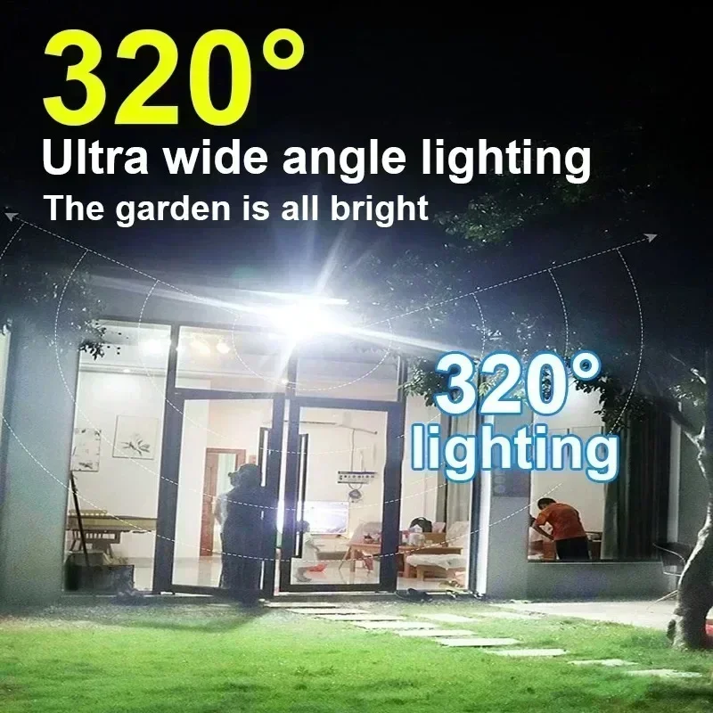 12000LM مصباح الجدار الشمسي ال - مراجعة Smart Zen Garden وسعره
