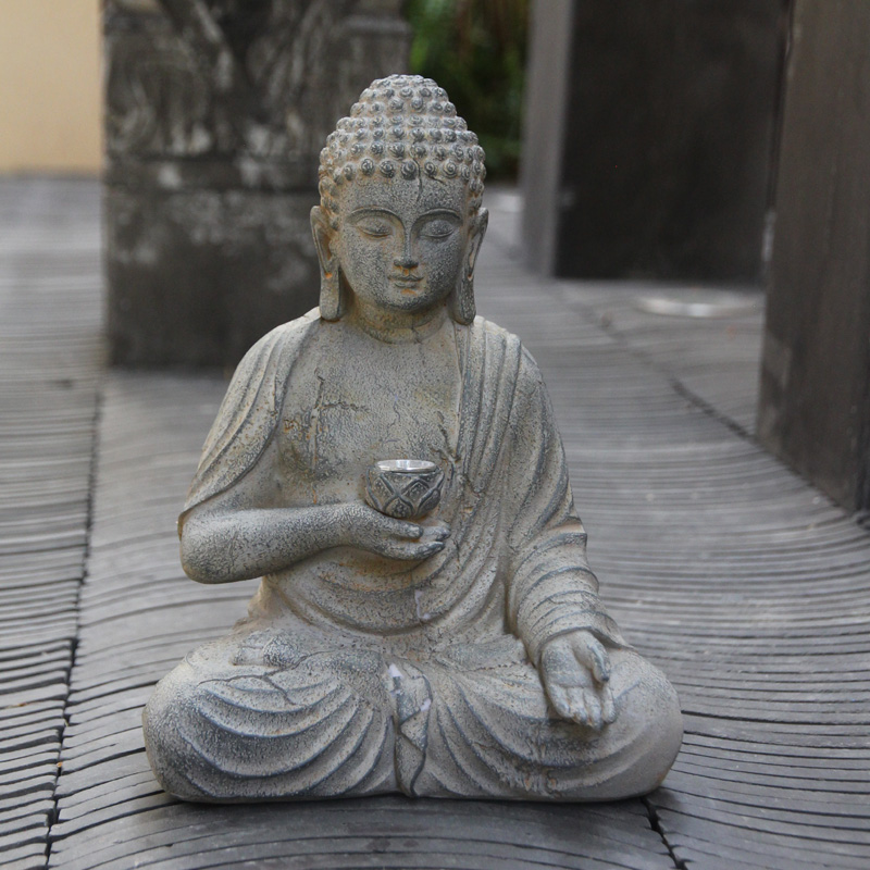 الراتنج الشمسية بوذا تمثال الن - مراجعة Smart Zen Garden وسعره