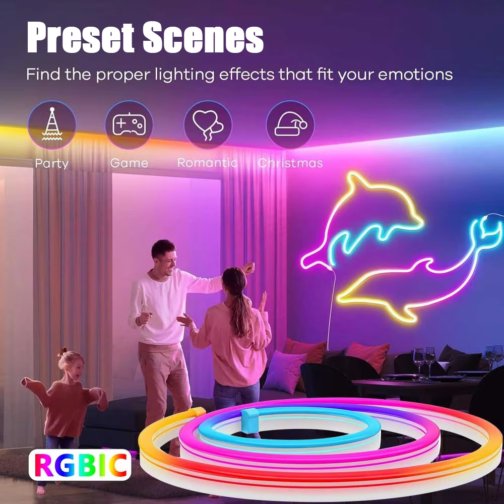 شريط إضاءة LED نيون WISCOLOR 2 - مراجعة Smart Garden Outdoor وسعره