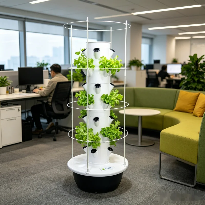 برج زراعة عمودي هيدروبونيك ذكي - مراجعة Smart Garden Indoor وسعره