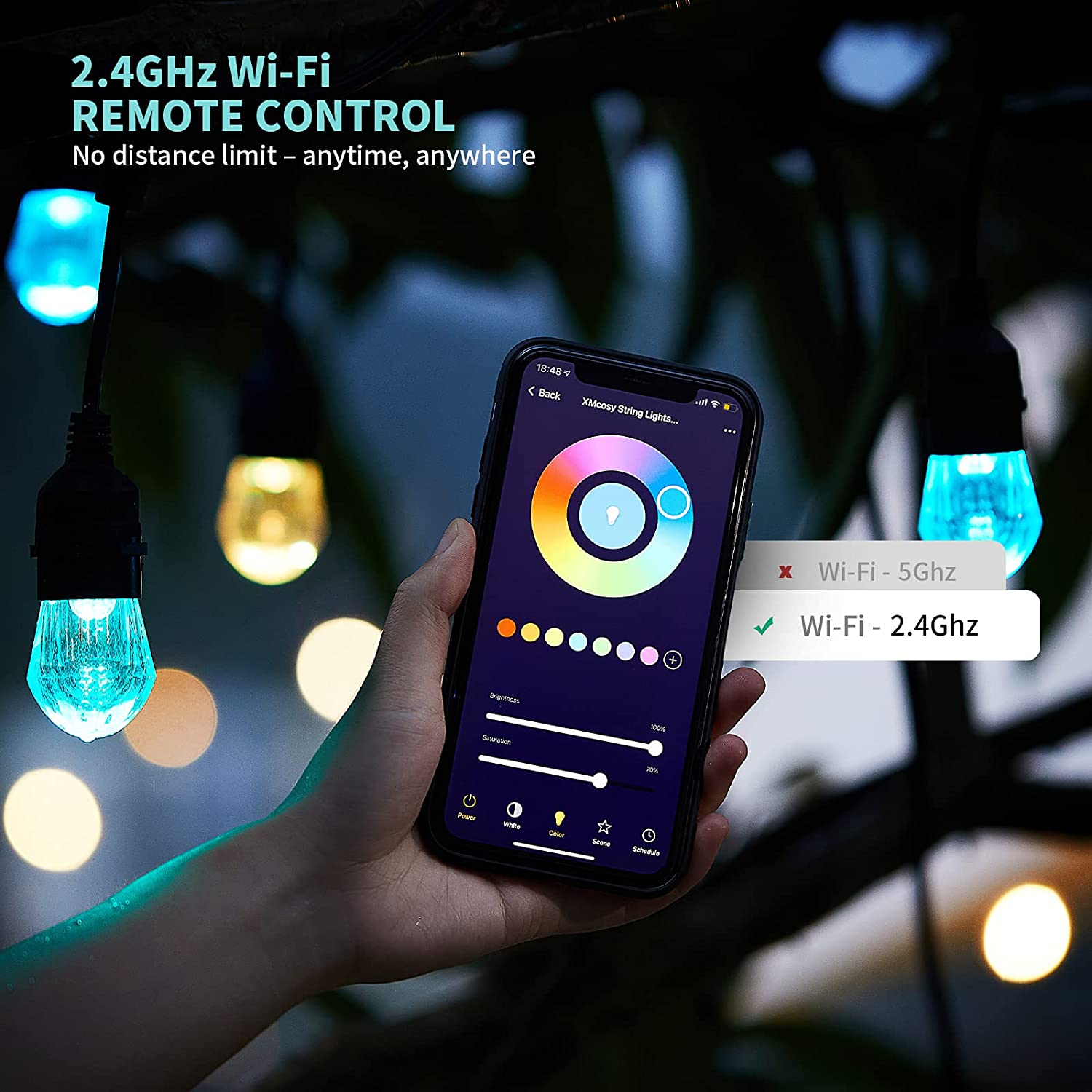 أضواء LED ذكية RGB مقاومة للما - مراجعة Smart Garden Outdoor وسعره