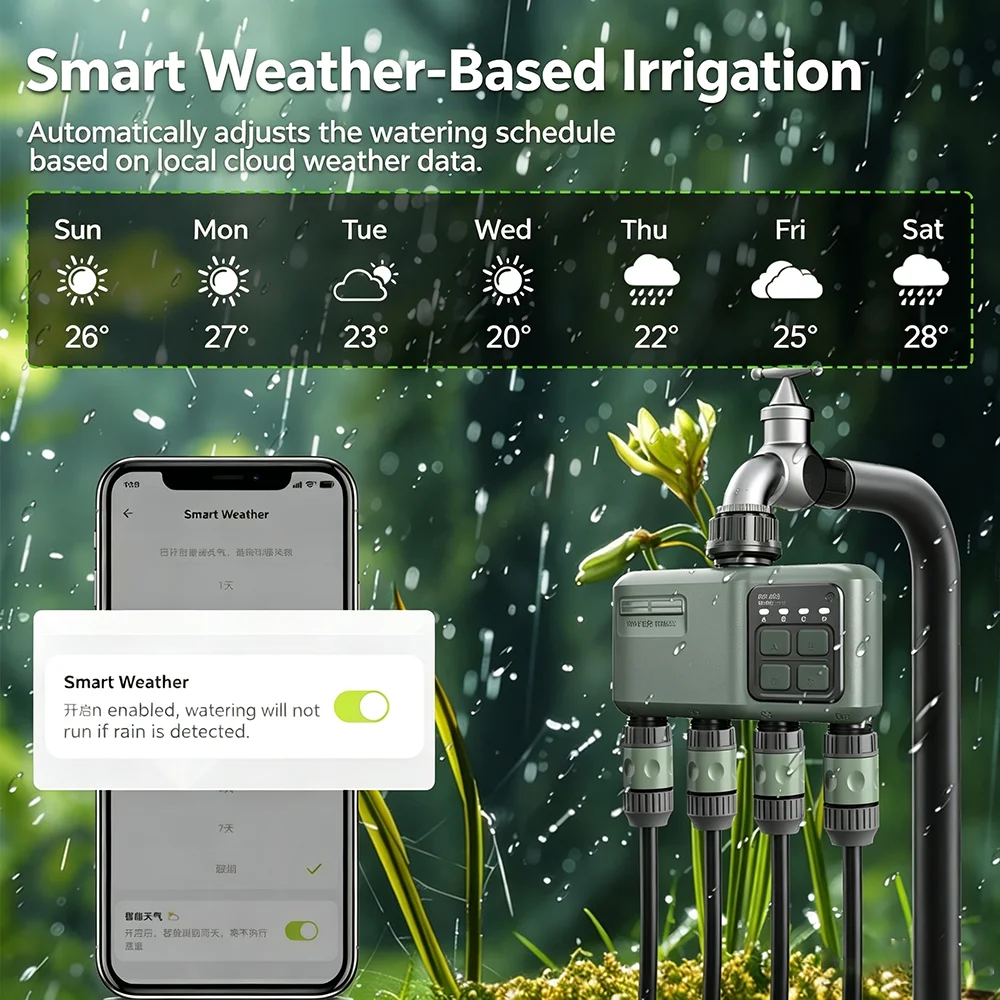 جهاز ري ذكي للحدائق يعمل بتقني - مراجعة Smart Garden Devices وسعره