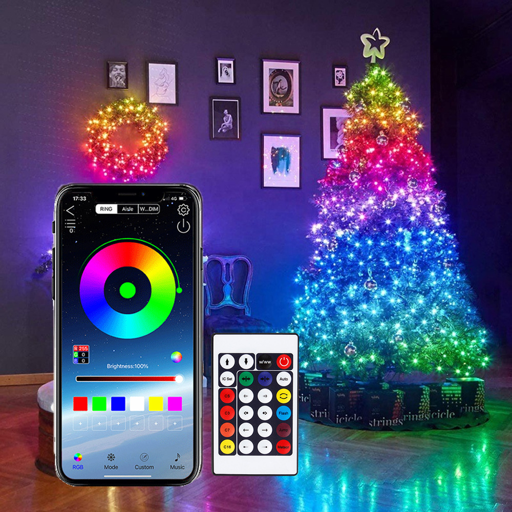 الذكية WS2812B جديد LED الجنية - مراجعة Smart Garden Outdoor وسعره